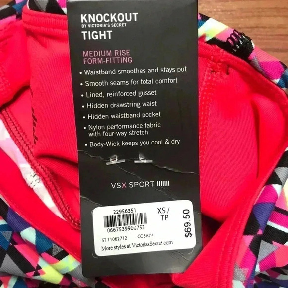 Victoria Secret Geo Knockout Leggings, XS - Picture 7 of 10